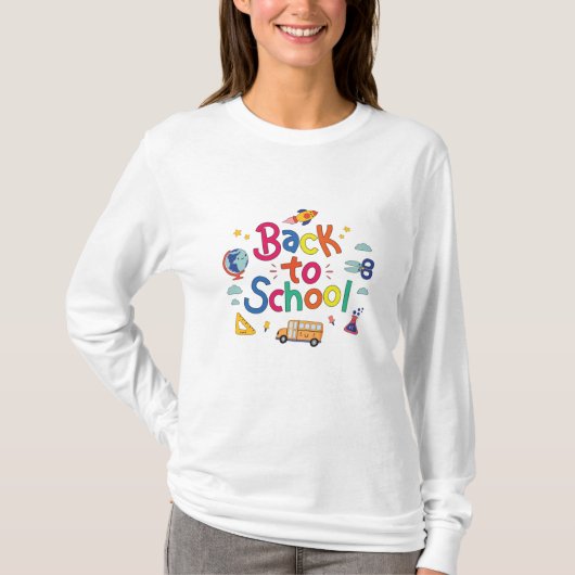T-shirt Retour à l'école (Devant)