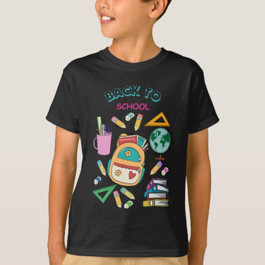T-shirt Retour à l'école (Devant)