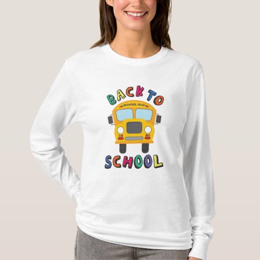 T-shirt Retour à l'école (Devant)