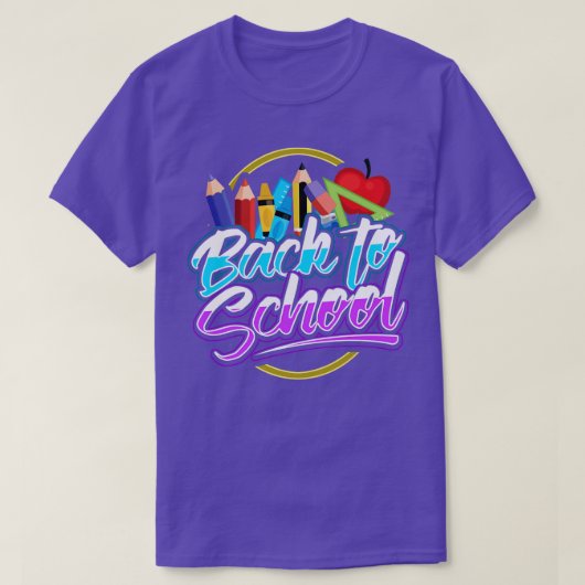 T-shirt Retour À L'École (Design devant)