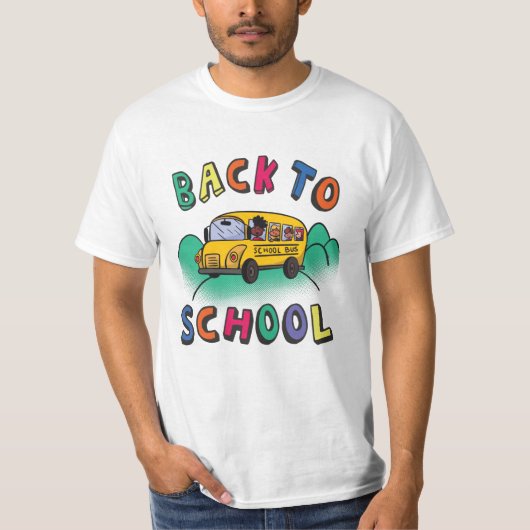 T-shirt Retour à l'école (Devant)