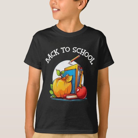 T-shirt Retour à l'école (Devant)