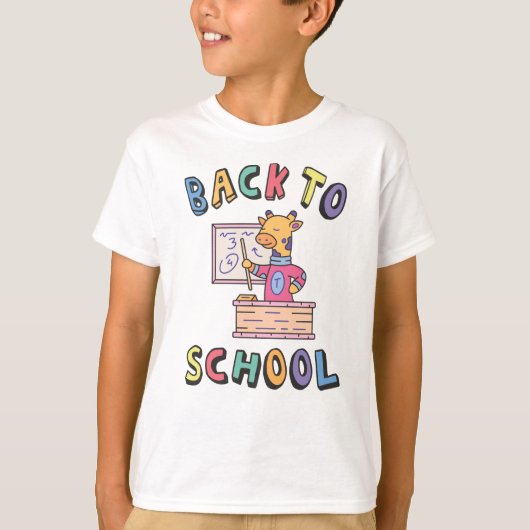 T-shirt Retour à l'école (Devant)
