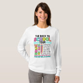 T-shirt Retour à l'école (Devant entier)