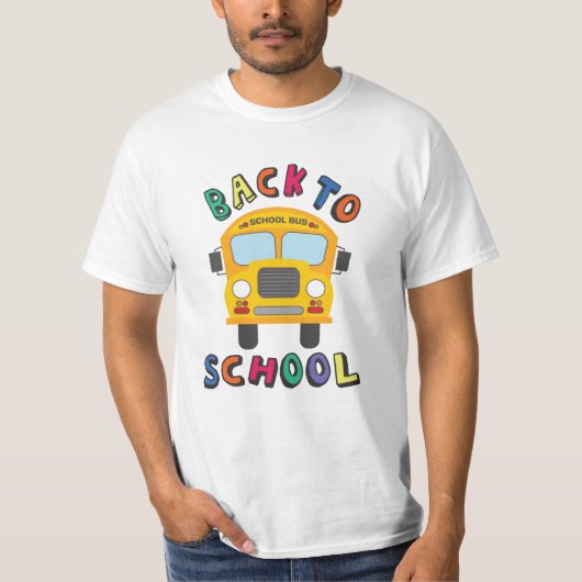 T-shirt Retour à l'école (Devant)