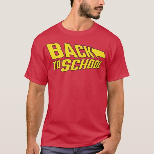 T-shirt Retour À L'École (Devant)