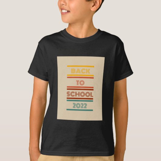 T-shirt Retour À L'École 1 (Devant)