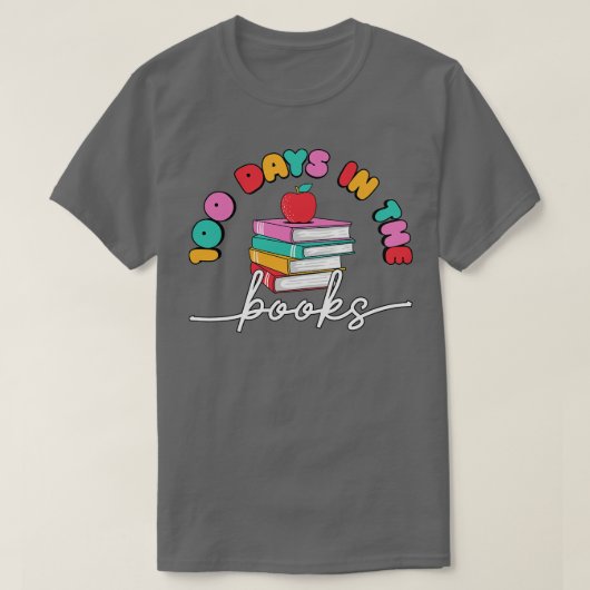 T-shirt Retour À L'École 100 Jour De L'École (333) (Design devant)