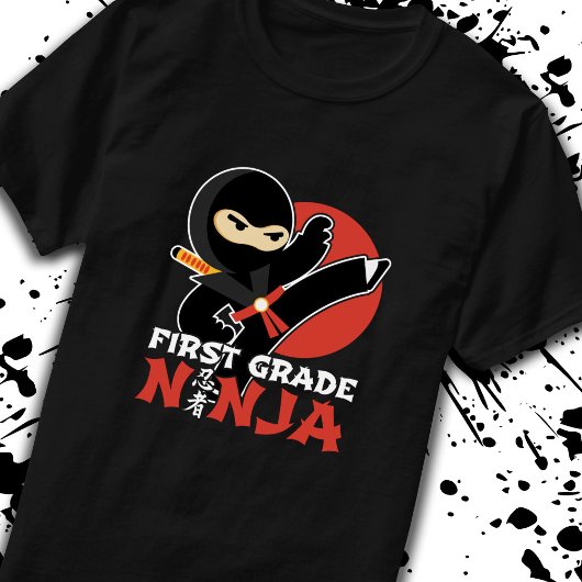 T-shirt Retour À L'École - 1ère Année - Première Année Nin