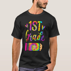 T-shirt Retour À L'École 1ère Année Teacher Crayon Teacher