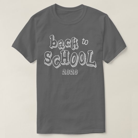 T-shirt Retour À L'École 2020 3 (Design devant)