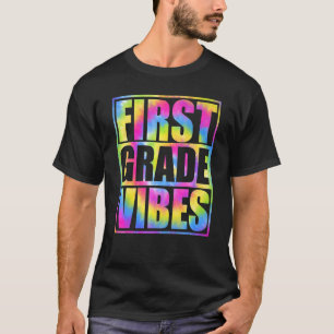 T-shirt Retour à l'école 4e année Vibes Premier jour Ensei