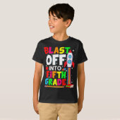 T-shirt Retour À L'École 5Ème (Devant entier)