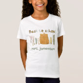 T-Shirt Retour à l'école amis (Devant)