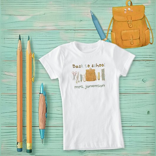T-Shirt Retour à l'école amis