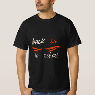T-shirt Retour à l'école avec un rebondissement animé