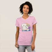 T-shirt Retour à l'école Axolotl Kawaii Dessin (Devant entier)