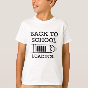 T-shirt Retour À L'École Chargement