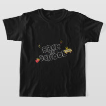 Retour à l'école Chemise Funny Bus scolaire avec C