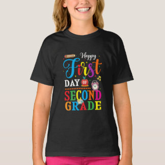 T-shirt Retour à l'école, deuxième année