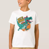 T-shirt Retour à l'école Dinosaur enfants (Devant)