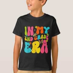 T-shirt Retour à l'école en 2e année ère papillon