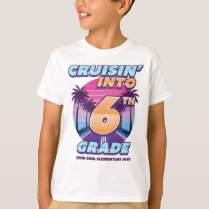 T-shirt Retour à l'école en 6e année