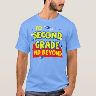 T-shirt Retour À L'École En Deuxième Année Et Au-Delà De R