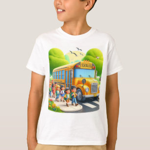 T-shirt Retour à l'école encore une fois les garçons
