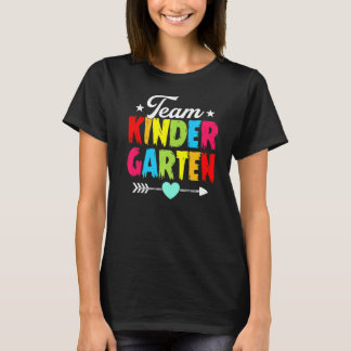 T-shirt Retour À L'École Équipe Maternelle Enseignant Cute