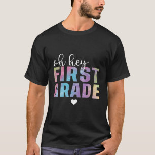 T-shirt Retour À L'École Étudiants Enseignants Oh Hey 1Er