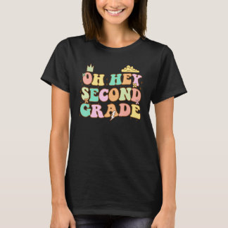 T-shirt Retour À L'École Étudiants Professeur Oh Hey 2nd S