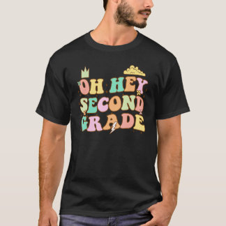 T-shirt Retour À L'École Étudiants Professeur Oh Hey 2nd S