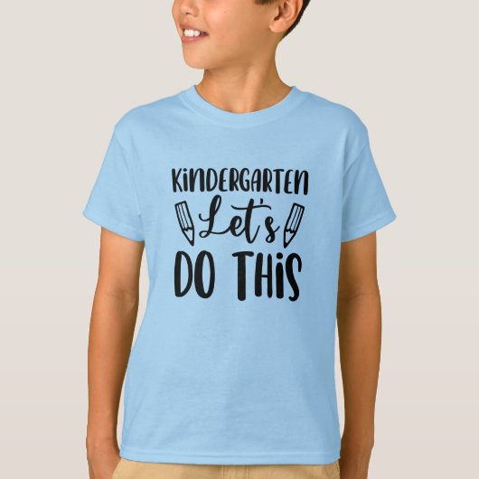 T-shirt Retour à l'école Faisons cette typographie (Devant)