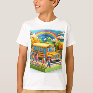 T-shirt Retour à l'école Fierté Garçons
