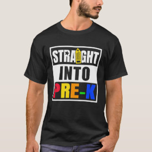 T-shirt Retour À L'École Garçons Et Filles Premier Jour De