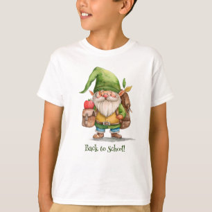 T-shirt Retour à l'école Gnome