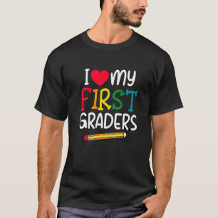 T-shirt Retour à l'école  J'adore mes élèves de première a
