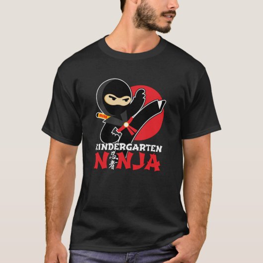 T-shirt Retour à l'école - jardin d'enfants Ninja - élève (Devant)