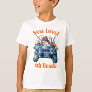 T-shirt Retour À L'École Jeu Vidéo