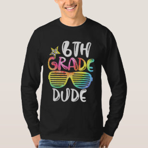 T-shirt Retour à l'école Lunettes de soleil mec 6e année E