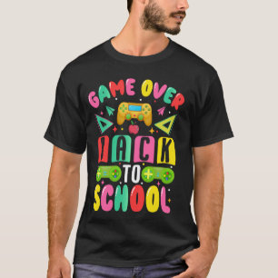 T-shirt Retour à l'école marque le premier jour de l'élève