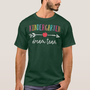 T-shirt Retour À L'École Maternelle Dream Team Enseignant