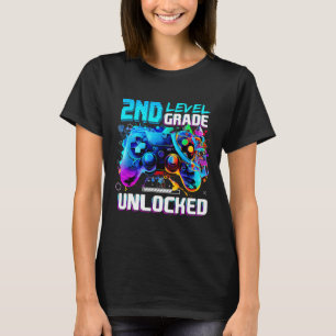 T-shirt Retour à l'école niveau 2e année débloqué pour les