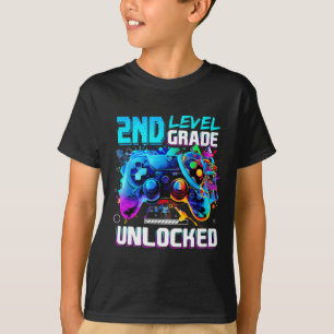 T-shirt Retour à l'école niveau 2e année débloqué pour les
