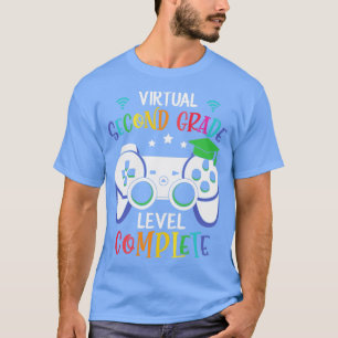 T-shirt Retour à l'école-niveau secondaire virtuel terminé