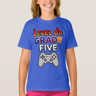T-shirt Retour à l'école Niveau supérieur cinquième année