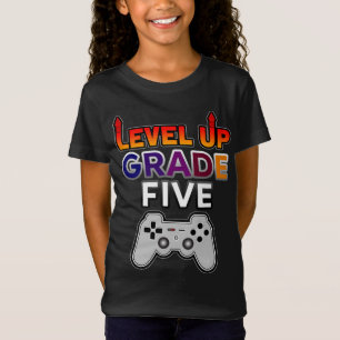 T-Shirt Retour à l'école Niveau supérieur Sixième année