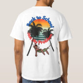 T-shirt Retour À L'École, Pas Mon problème (Dos)