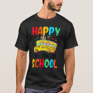 T-shirt Retour à l'école Premier jour Chauffeur de bus En